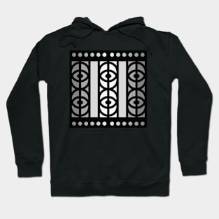 “Dimensional Insight” - V.1 Grey - (Geometric Art) (Dimensions) - Doc Labs Hoodie